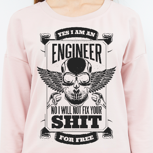 Свитшот Engineer shit