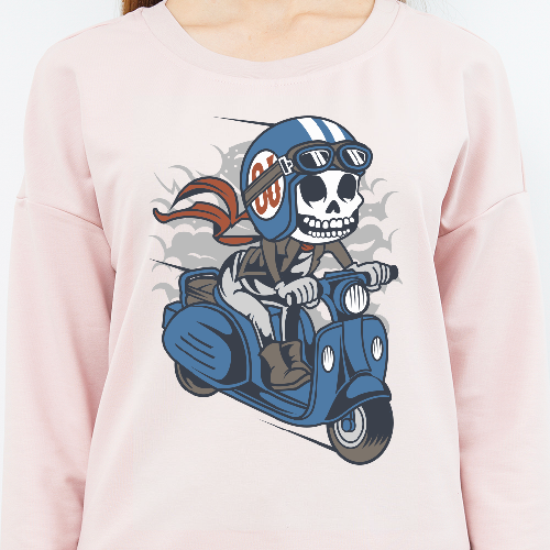 Свитшот Skull Scooter