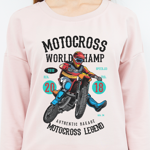 Свитшот Motocross World Champ