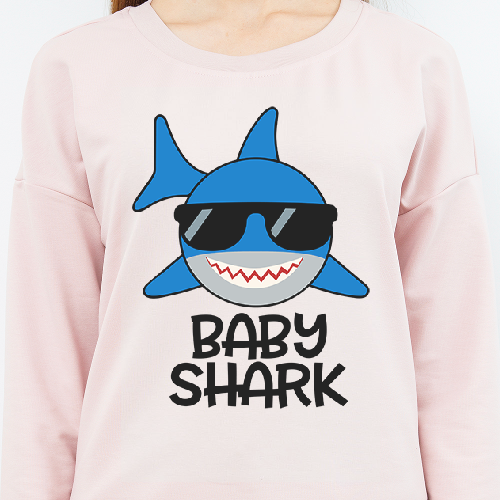 Свитшот Baby Shark Boy Акула в очках