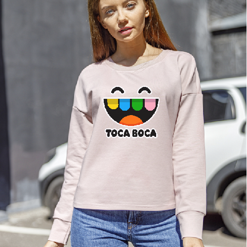 Свитшот Toca Boca Smile