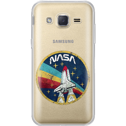 Чехол BoxFace Samsung J200H Galaxy J2 Space Shuttle NASA