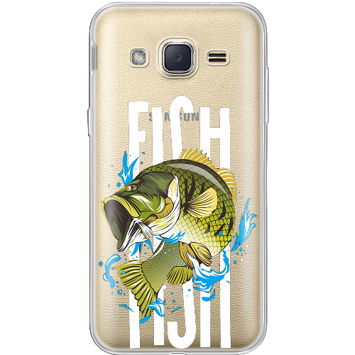 Чехол BoxFace Samsung J200H Galaxy J2 Bass fish