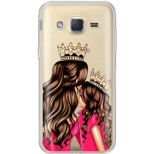 Чехол BoxFace Samsung J200H Galaxy J2 Queen and Princess