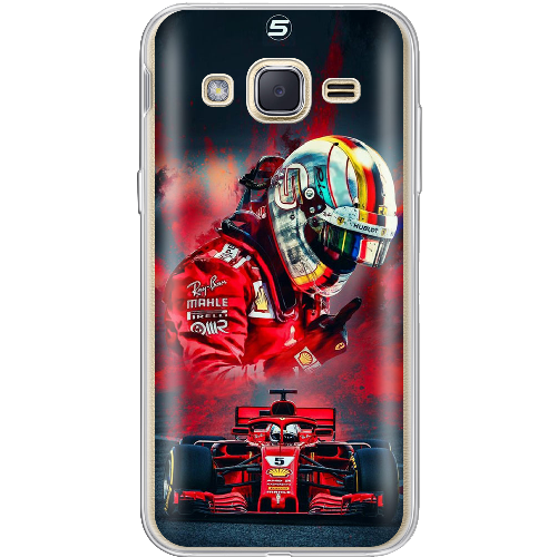 Чехол BoxFace Samsung J200H Galaxy J2 Racing Car