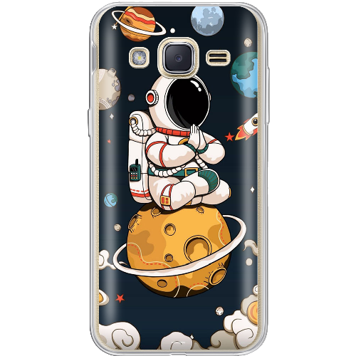 Чехол BoxFace Samsung J200H Galaxy J2 Astronaut