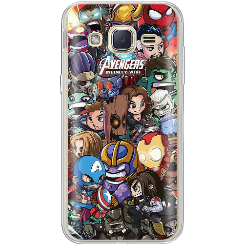 Чехол BoxFace Samsung J200H Galaxy J2 Avengers Infinity War