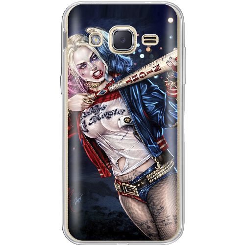 Чехол BoxFace Samsung J200H Galaxy J2 Harley Quinn