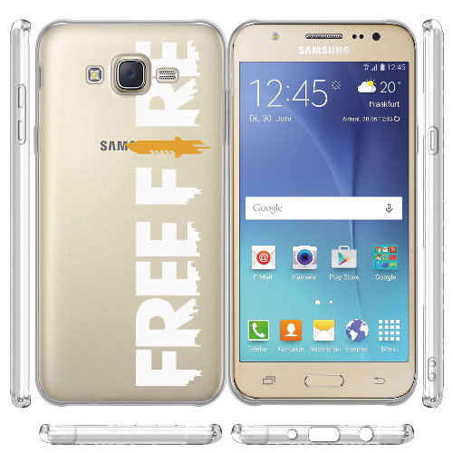 Чехол BoxFace Samsung J700H Galaxy J7 Белый Free Fire