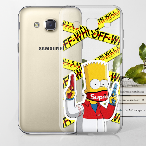 Чехол BoxFace Samsung J700H Galaxy J7 White Bart