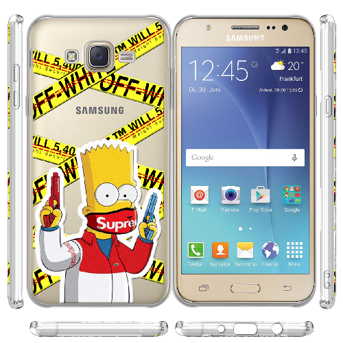 Чехол BoxFace Samsung J700H Galaxy J7 White Bart