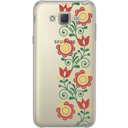 Чехол BoxFace Samsung J700H Galaxy J7 Ethno Flower