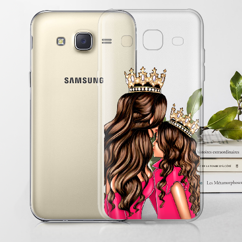 Чехол BoxFace Samsung J700H Galaxy J7 Queen and Princess