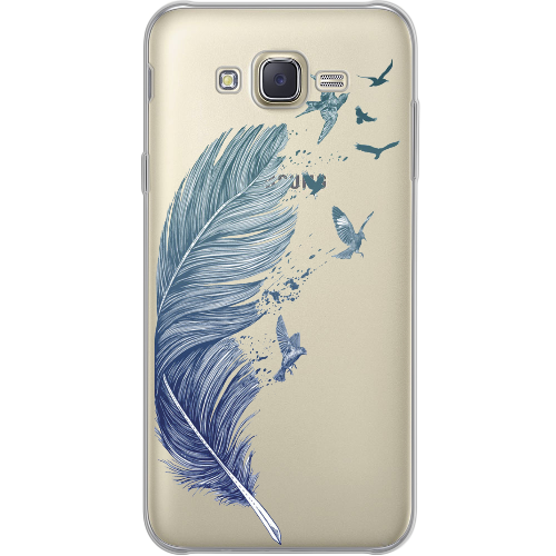 Чехол BoxFace Samsung J700H Galaxy J7 Feather