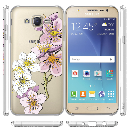 Чехол BoxFace Samsung J700H Galaxy J7 Cherry Blossom