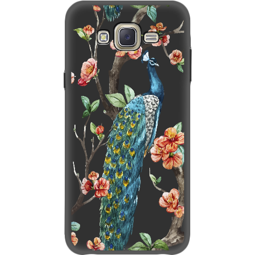 Чехол BoxFace Samsung J700H Galaxy J7 Noble Peacock