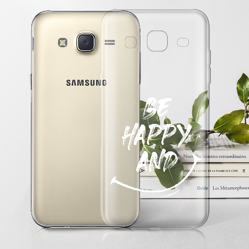 Чехол BoxFace Samsung J700H Galaxy J7 be happy and