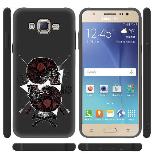 Чехол BoxFace Samsung J700H Galaxy J7 Pitch black