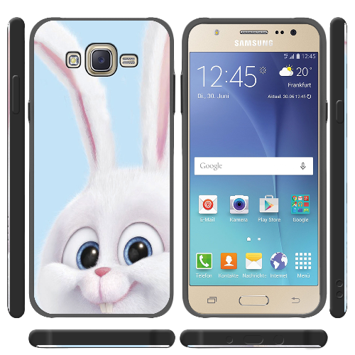 Чехол BoxFace Samsung J700H Galaxy J7 Кролик Снежок