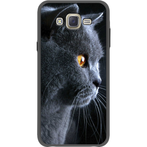 Чехол BoxFace Samsung J700H Galaxy J7 English cat