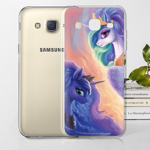 Чехол BoxFace Samsung J700H Galaxy J7 My Little Pony Rarity Princess Luna