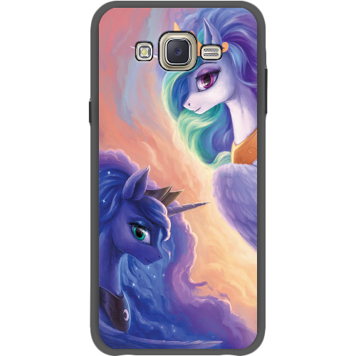 Чехол BoxFace Samsung J700H Galaxy J7 My Little Pony Rarity Princess Luna