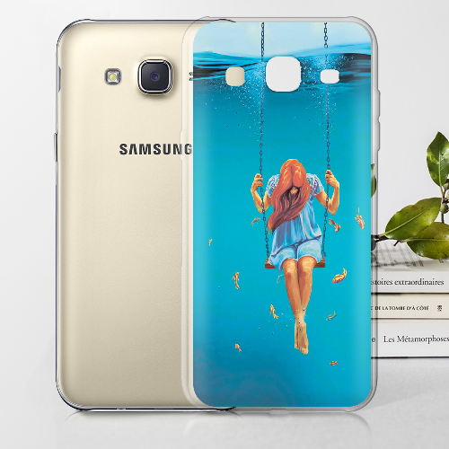 Чехол BoxFace Samsung J700H Galaxy J7 Girl In The Sea