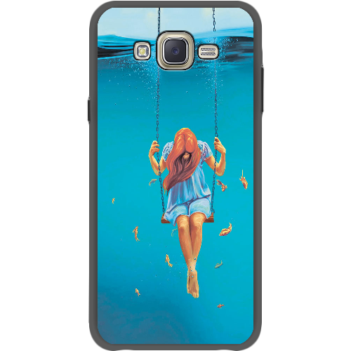 Чехол BoxFace Samsung J700H Galaxy J7 Girl In The Sea