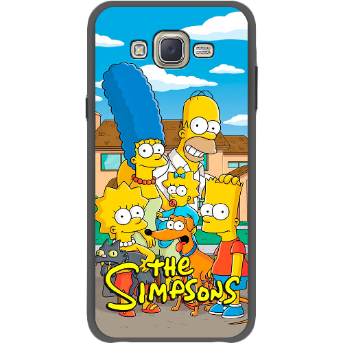 Чехол BoxFace Samsung J700H Galaxy J7 the simpsons