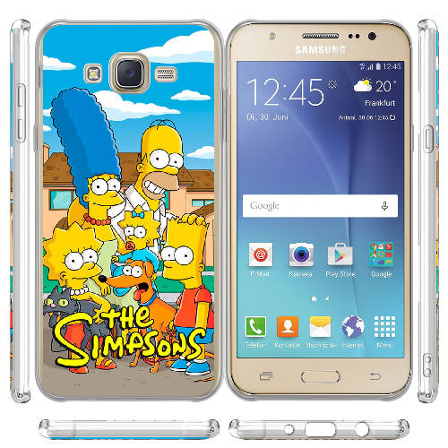 Чехол BoxFace Samsung J700H Galaxy J7 the simpsons