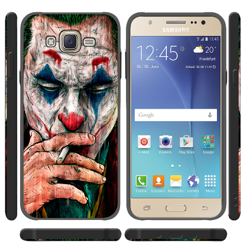 Чехол BoxFace Samsung J700H Galaxy J7 Joker Smoking