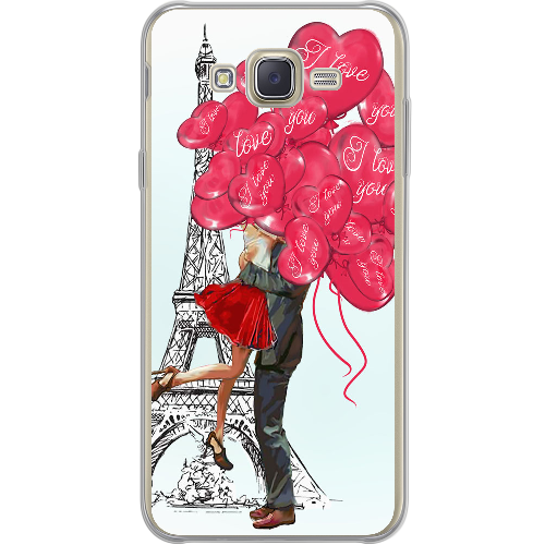 Чехол BoxFace Samsung J700H Galaxy J7 Love in Paris