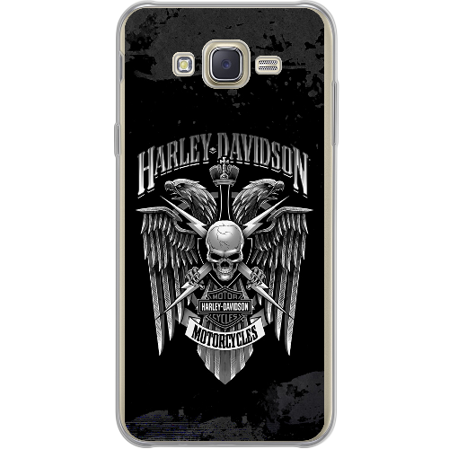 Чехол BoxFace Samsung J700H Galaxy J7 Harley Davidson skull and eagles