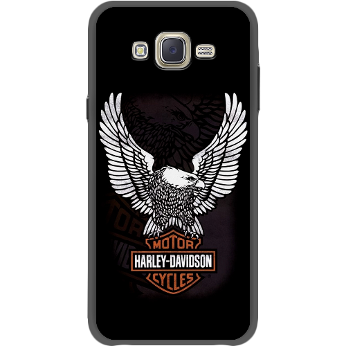 Чехол BoxFace Samsung J700H Galaxy J7 Harley Davidson and eagle