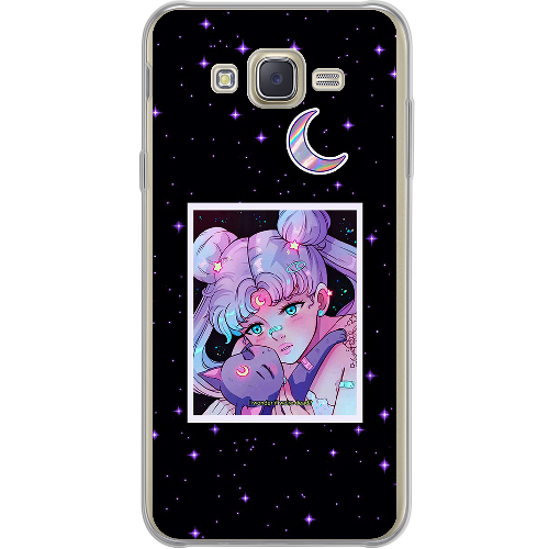 Чехол BoxFace Samsung J700H Galaxy J7 Sailor Moon night