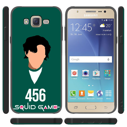 Чехол BoxFace Samsung J700H Galaxy J7 Игра в кальмара игрок 456 Сон Ги Хун