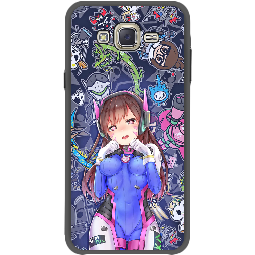 Чехол BoxFace Samsung J700H Galaxy J7 Overwatch D.VA