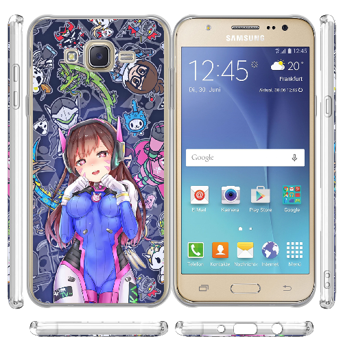 Чехол BoxFace Samsung J700H Galaxy J7 Overwatch D.VA