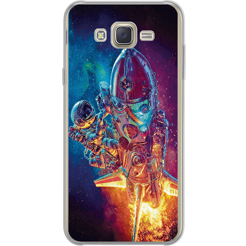 Чехол BoxFace Samsung J700H Galaxy J7 Astronaut in Space