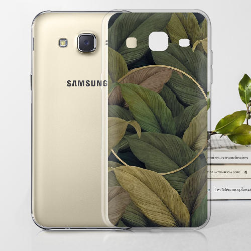 Чехол BoxFace Samsung J700H Galaxy J7 Green Leaf