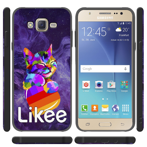 Чехол BoxFace Samsung J700H Galaxy J7 Котик Likee