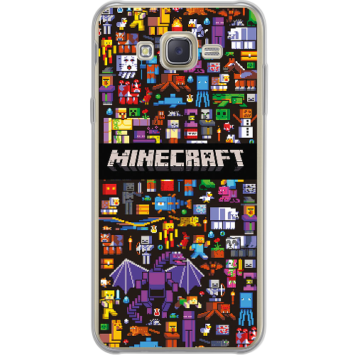 Чехол BoxFace Samsung J700H Galaxy J7 Minecraft Mobbery