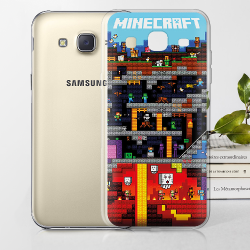 Чехол BoxFace Samsung J700H Galaxy J7 Minecraft Lode Runner