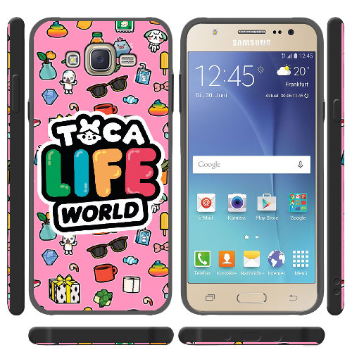 Чехол BoxFace Samsung J700H Galaxy J7 Toca Boca Life World