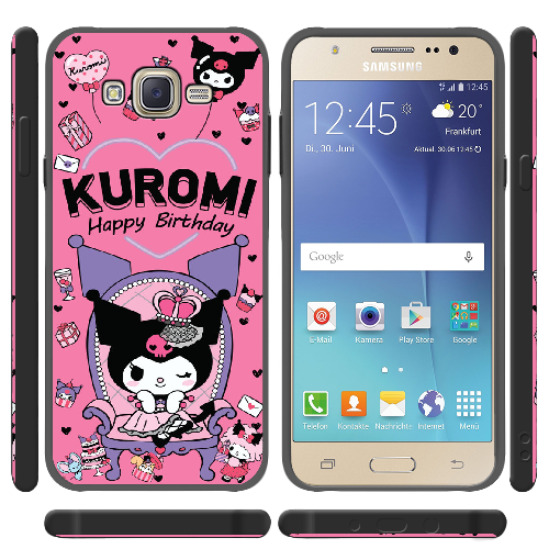 Чехол BoxFace Samsung J700H Galaxy J7 День народження Kuromi