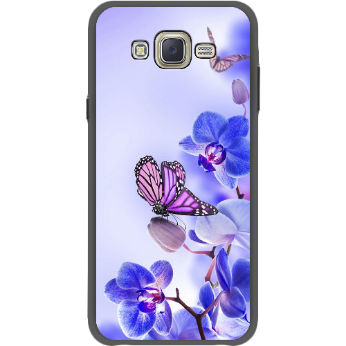 Чехол BoxFace Samsung J700H Galaxy J7 Orchids and Butterflies