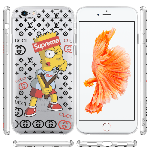 Чехол Boxface iPhone 6 Yellow Fun