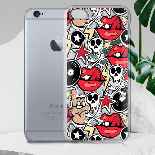 Чехол Boxface iPhone 6 Rock Graffiti