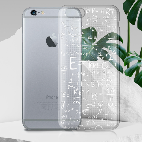 Чехол Boxface iPhone 6 E=mc2