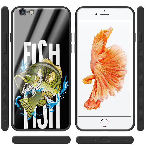 Чехол Boxface iPhone 6 Bass fish